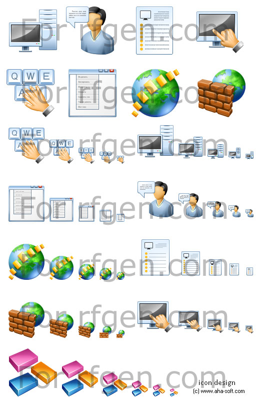 rfgen.com Icons Design